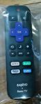 SANYO 101018E0074  ROKU TV REMOTE CONTROL